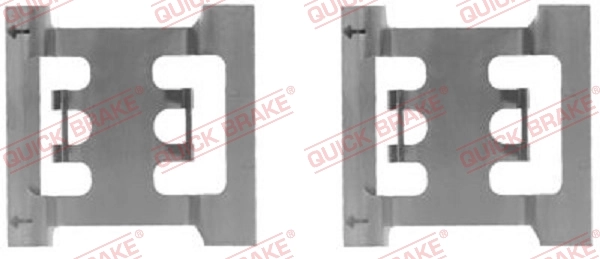 Accessory Kit, disc brake pad